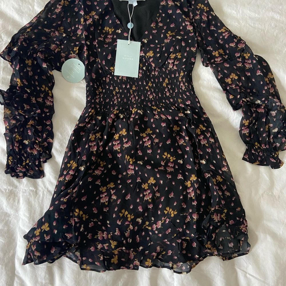 Hill House - The Sofie Mini Nap Dress (Lucky Charm, Amethyst)